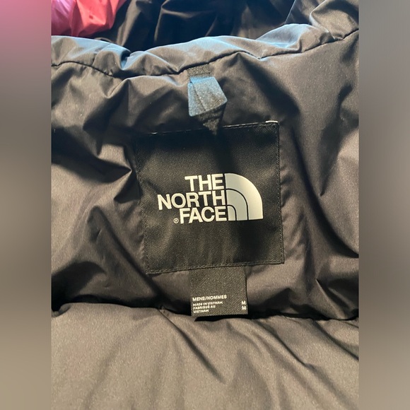 Mens THE NORTH FACE HMLYN Down Parka Jacket Red Violet - Picture 12 of 15